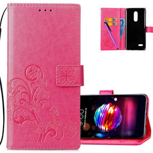 LG K8 2018 case Embossed Floral Phone Wallet